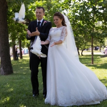 Фотосессия на Болотной Набережной. Свадьба Анны и Андрея 2015